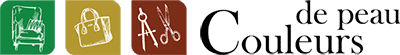 Logo couleursdepeau noir